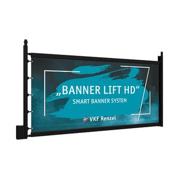 Banner Lift HD mit Flachschienen