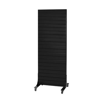 Mobiles FlexiSlot® Lamellenwand-Display „Style-Black”