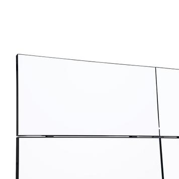 FlexiSlot-® Lamellenwand Messestand „Style“ - 2.850 x 2.800 mm Eckstand